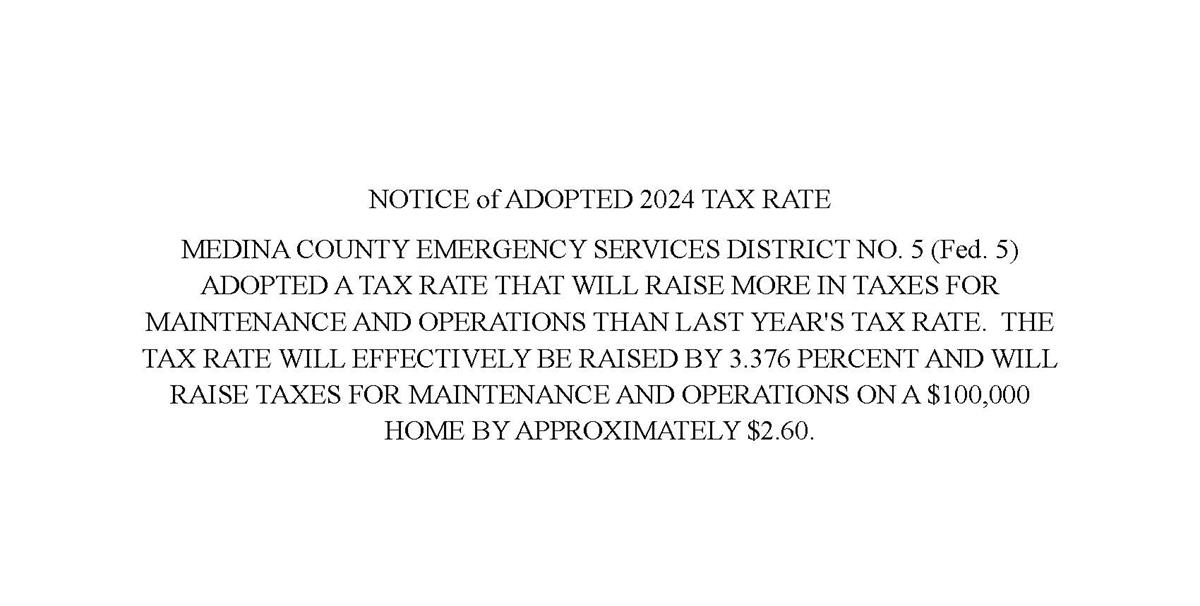 2023 Notice of Tax Hearing